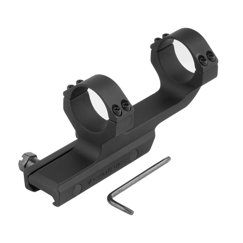 Vector Optics - Jednodílné prodloužené integrované kroužky pro montáž Picatinny - 30 mm - vysoké - SCTM-24A