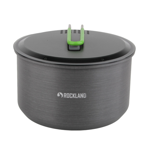 Rockland - Hliníkový turistický hrnec s poklicí - 2 l