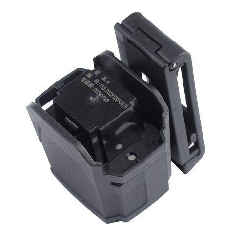 Husha - TX100P Pouzdro na náboje Taser - Pro 50 mm opasek - Polymer - Černá - TASH-MD
