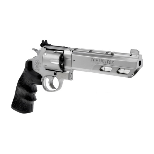 Umarex - Vzduchovka CO2 Smith&amp;Wesson 629 Competitor 6" - 4,5 mm - stříbrná/černá - 5.8440