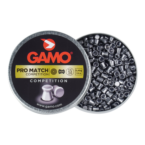 Gamo - Diabolo Pellets Competition Pro Match - Ráže 4,5 mm - 500 kusů - 6321834