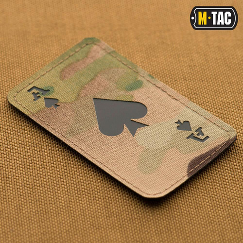 M-Tac - Nášivka Ace of Spades - Cordura 500D - Multicam / Black - 51109802