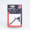 CMC Triggers - Drop-in spoušť pro Glock G17/G19/G19X/G26/G34/G45 9 mm Gen5 - Plochý - Černá - 71702