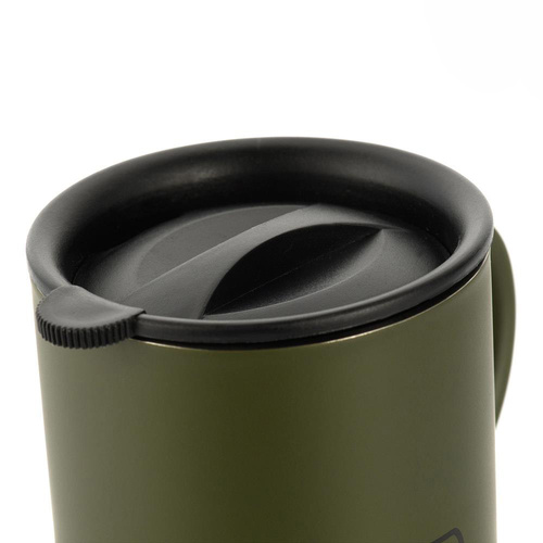 M-Tac - Termohrnek s víkem - 400 ml - olivový - H0180008
