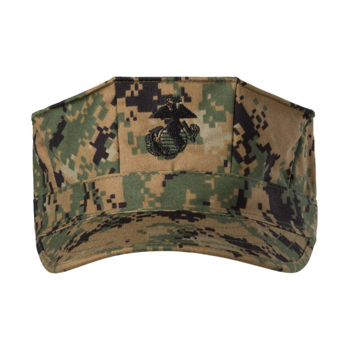Helikon - Vojenská čepice USMC Marines - PolyCotton Twill - Digital Woodland - CZ-USM-PT-07