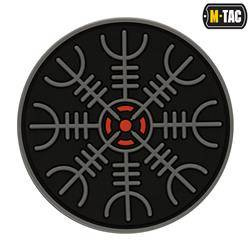 M-Tac - Nášivka Helm of Terror - 3D PVC - černá/šedá - 51221211