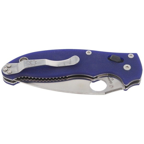 Spyderco - Nůž Manix™ 2 G-10 Dark Blue CPM S110V - C101GPDBL2