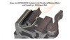 UTG - Adaptér Dovetail / Picatinny - 11 mm / 22 mm - 2 ks - MNT-DT2PW01