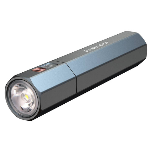 Fenix - LED svítilna E-CP s baterií 5000 mAh - 1600 lm - modrá - E-CP Blue
