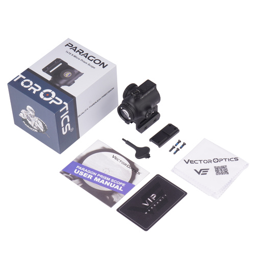 Vector Optics - Prism Sight Paragon 1x18 X-Mini - Černá - SCPS-M10