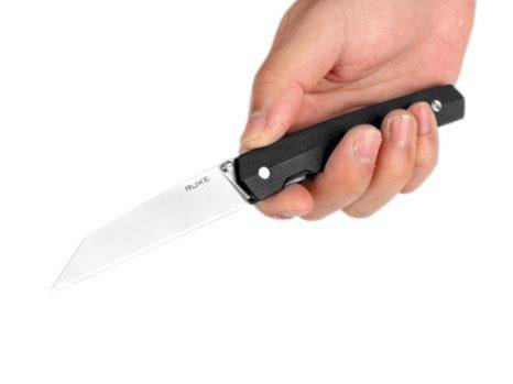 Ruike - Zavírací nůž P865-B - černý - 340-025