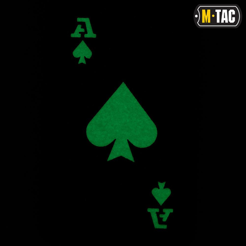 M-Tac - nášivka Pikové eso - Cordura 500D - Ranger Green / Fluorescent - 51109239