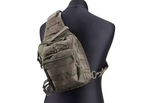 GFC Tactical - Taktická taška přes rameno - MOLLE - Nylon - Olivová - GFT-20-003681