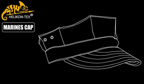 Helikon - Vojenská čepice USMC Marines - PolyCotton Twill - Digital Woodland - CZ-USM-PT-07