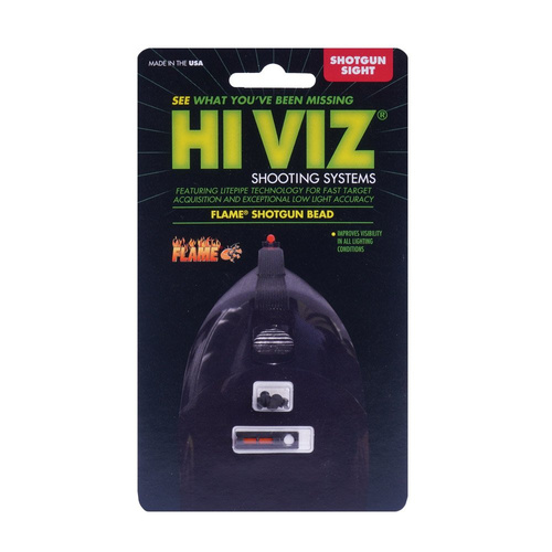 HIVIZ - Plamenné hledí pro brokovnice - červené - FL2005