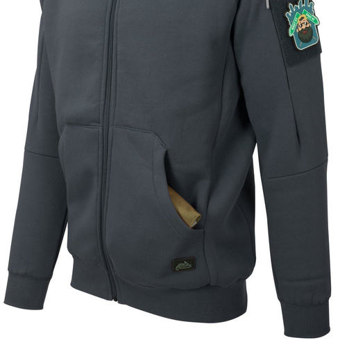 Helikon - Urban Tactical Hoodie® Lite - FullZip - zelená - BL-ULF-CB-82