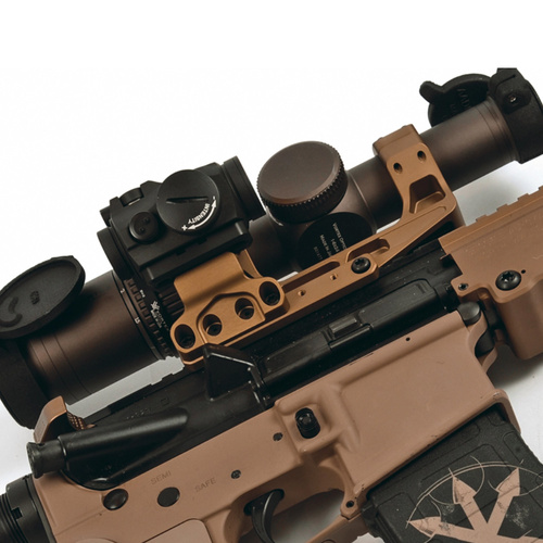 Unity Tactical - Jednodílná montáž na dalekohled FAST LPVO - 34 mm - Černá - FST-S34205B