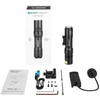 Olight - Odin GL Mini Tactical Flaslight LED pro zbraně s laserovým zaměřovačem s držákem Picatinny - 1000 lumenů - zelený laser - černý 
