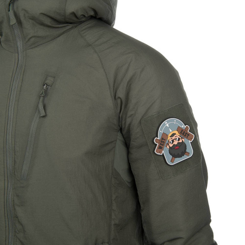Helikon - Bunda Wolfhound Hoodie - Windpack Nylon - Woodland - KU-WLH-NL-03