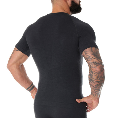 Brubeck - Active Wool Merino Thermal Shirt - Černá - SS11710