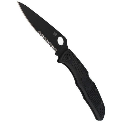 Spyderco - Nůž Endura® 4 FRN Black / Black Blade SpyderEdge - C10PSBBK