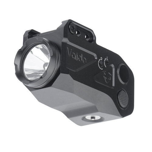 Vaide - Taktická zbraňová LED svítilna s laserovým stíracím zařízením - 500 lm - černá - VAPLL-G02