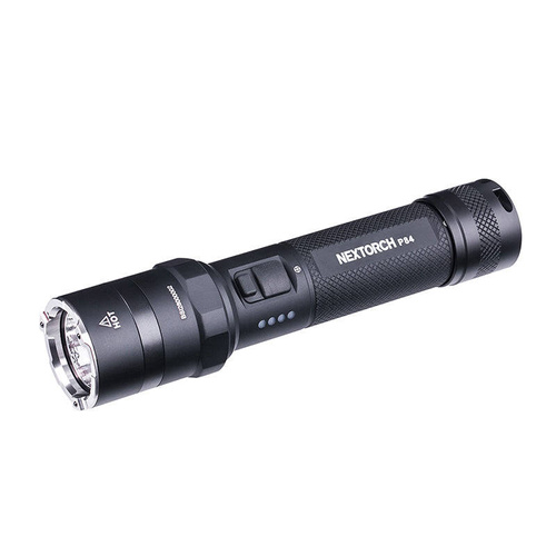 NEXTorch - LED taktická svítilna P84 s baterií 4800 mAh - 3000 lm - černá - P84