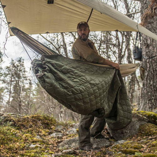 Helikon - Poncho Swagman Roll Basic - Černý - PO-SRB-PO-01