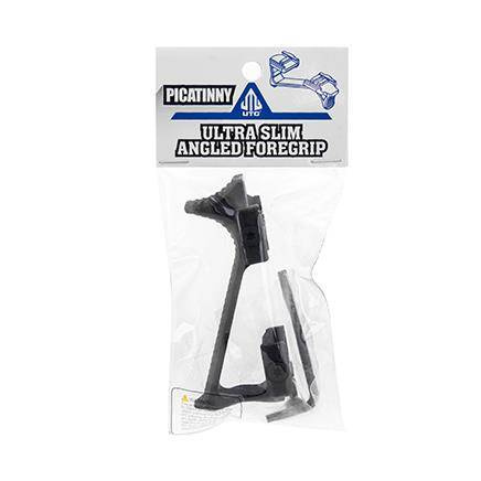 UTG - Ultra Slim Picatinny Angled Front Grip - černý - MT-AFGP01