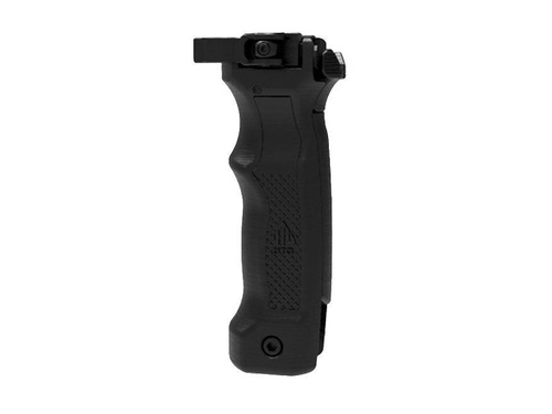 Leapers - Dvojnožka / přední rukojeť UTG® D Grip® - Picatinny - černá - MNT-DG02Q