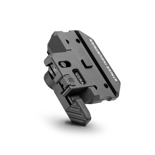 Strike Industries - Držák QD pro kolimátory T1/T2 - Picatiny - Černý - SI-T1-QDRA-BK