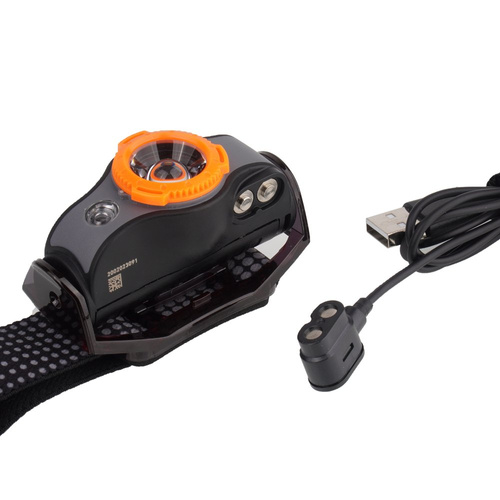Ledlenser - Nabíjecí čelovka MH5 - 400 lumenů - černá / oranžová - 502143