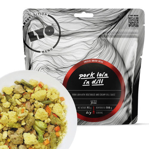 LyoFood - Vepřová panenka v kopru - 500g