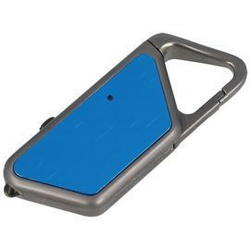 ASP - Sapphire USB LED hliníková dobíjecí svítilna - modrá - 53650
