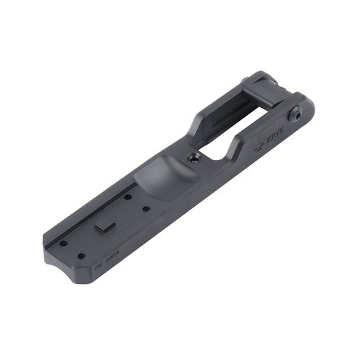 Kruk - Držák pro zaměřovač Aimpoint Micro na AKS-74U - hliník - Armor Black - CRC2U078