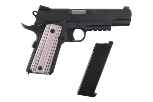 WE - ASG replika pistole 1911 M45A1 - černá - WET-02-017221