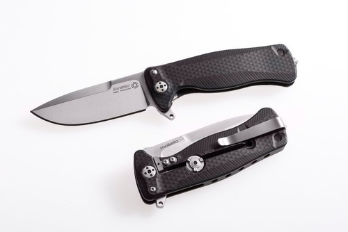 LionSteel - Taktický nůž SR22A - Sleipner - Black - SR22A BS