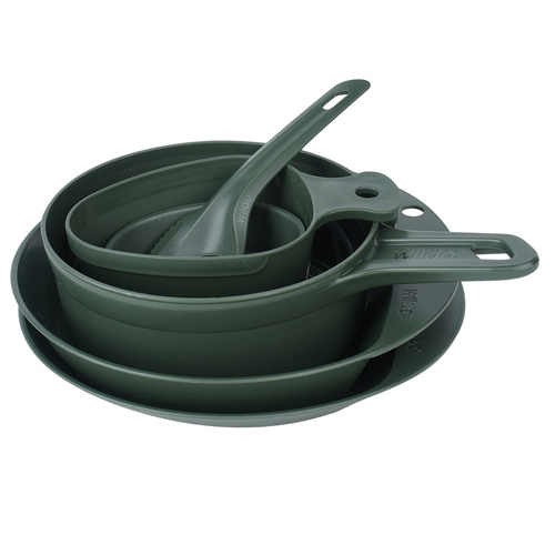 Wildo - Kempingová sada Explorer - Olive - 66221