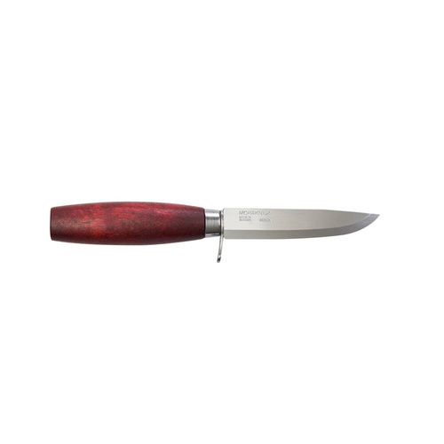 Morakniv - Lovecký nůž Classic No 2F Finger Guard - Uhlíková ocel - Červený - NZ-CN2-CS-25