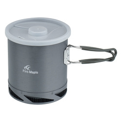Ohnivý javor - Turistický květináč - 1 l - hliník - FMC-XK6-White