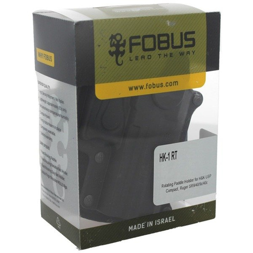 Fobus - Pouzdro pro H&amp;K USP Comp, Walther, Ruger, Taurus - otočné pádlo - pravé - HK-1 RT