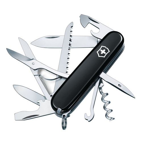 VicVictorinox - Kapesní nůž Huntsman - černý - 1.3713.3