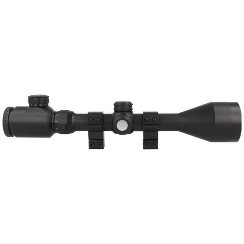 Lensolux - Puškohled 3-9x50E, osvětlený 4 červenými body - 19312