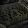 M-Tac - Laserem řezaná čtvercová nášivka Valknut - černá / zelená Ranger - 51162232