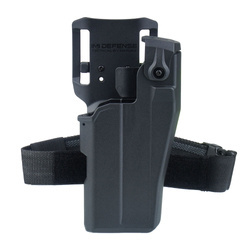 IMI Defense - OWB RDL3 Level 3 Light Bearing &amp; Red Dot Sight Holster - Glock - pravé - černé - IMI-RDL3