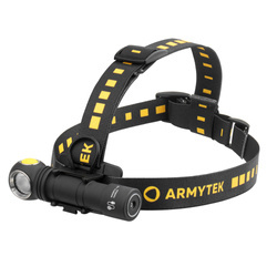 Armytek - Čelovka Wizard C2 WR - Magnetická nabíječka - 1100 lm - 18650 - Černá - F06901C
