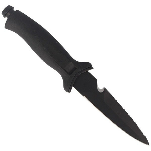 MAC Knives - Potápěčský nůž Aquatys Stiletto 2 Black 120 mm - 008BLK