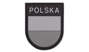 101 Inc. - 3D nášivka - Poland Shield - šedá - 444130-7017