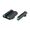 TruGlo - Pistolová mířidla TFO - Glock 17/19 - zelená - TG131GT1