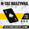 M-Tac - Nášivka s pikovým esem - Cordura 500D - černá / fluorescenční - 51109299